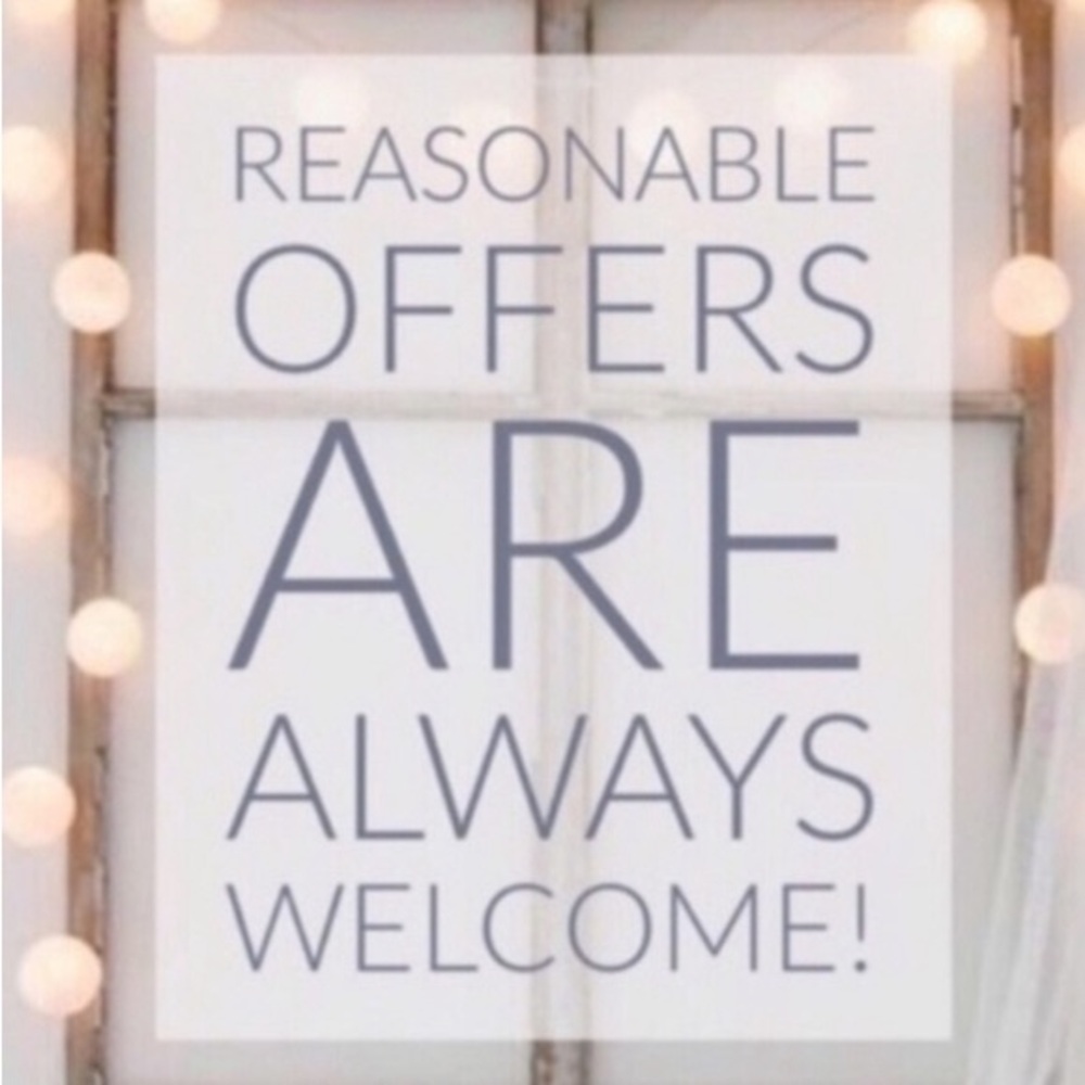 All Offers Welcomed & Considered